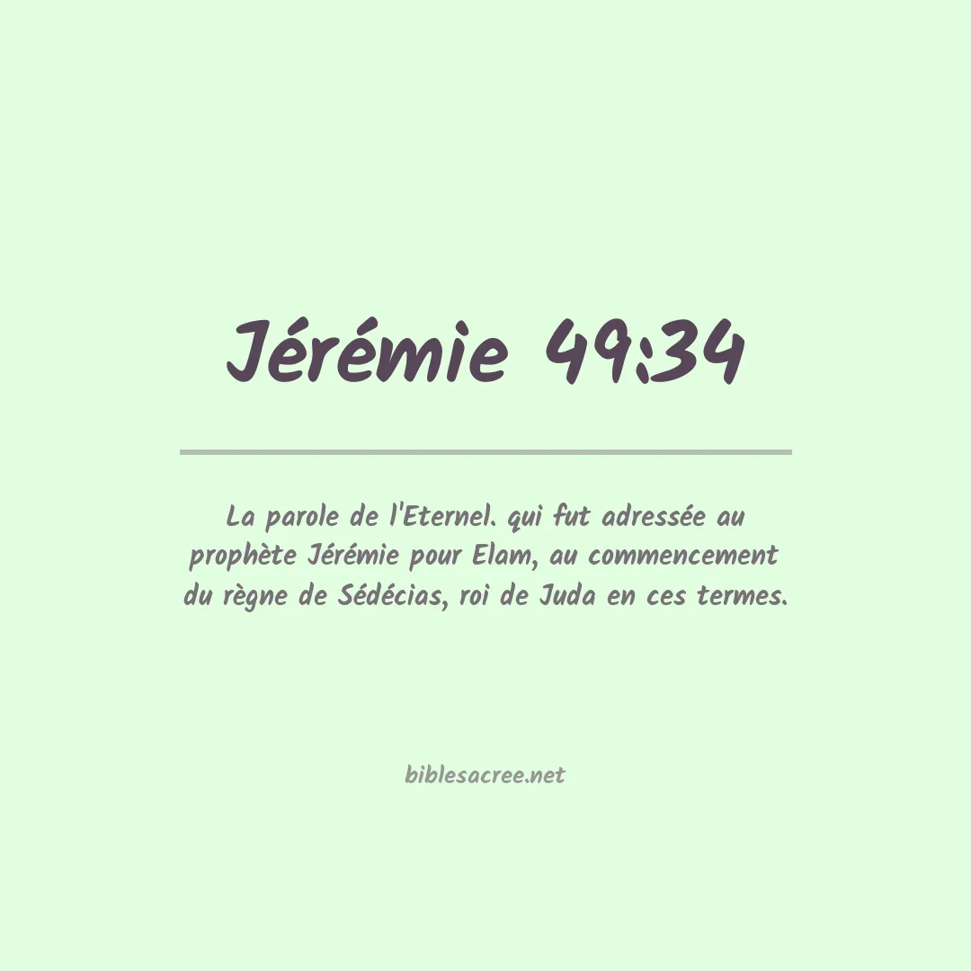 Jérémie - 49:34