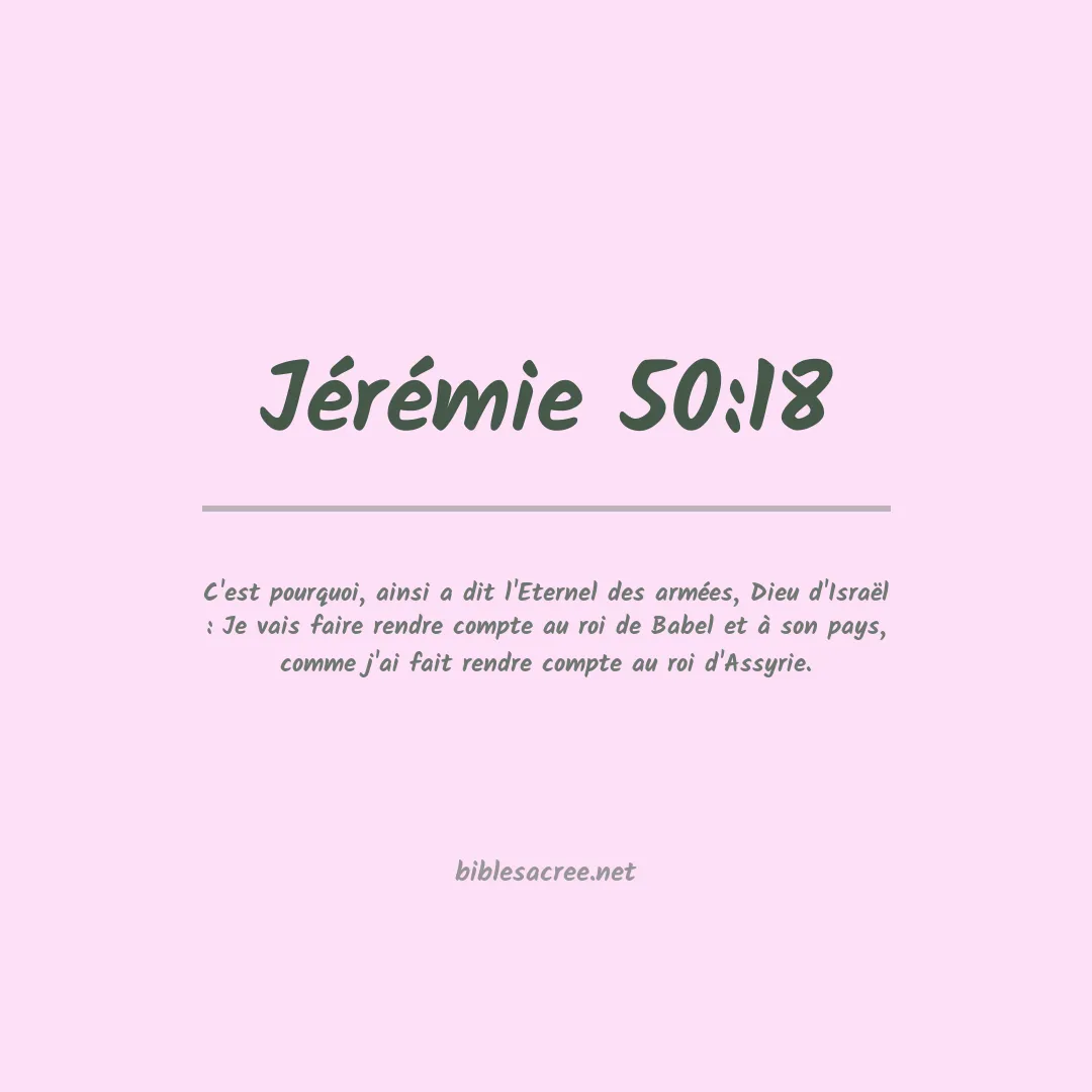 Jérémie - 50:18