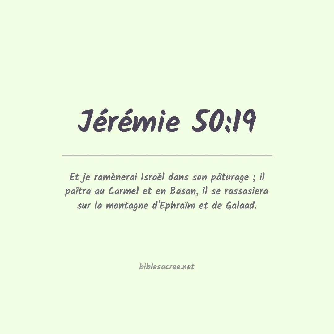 Jérémie - 50:19