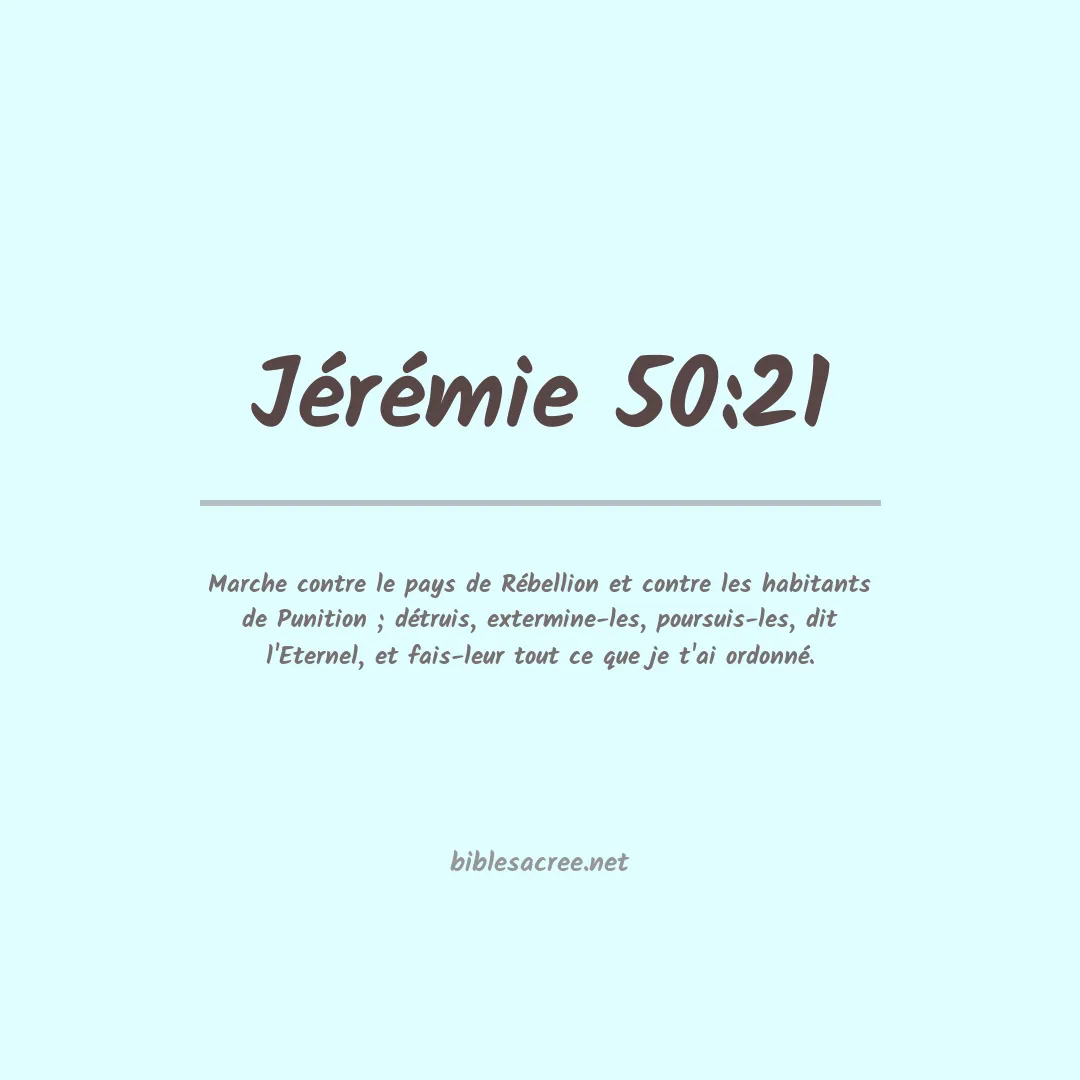 Jérémie - 50:21