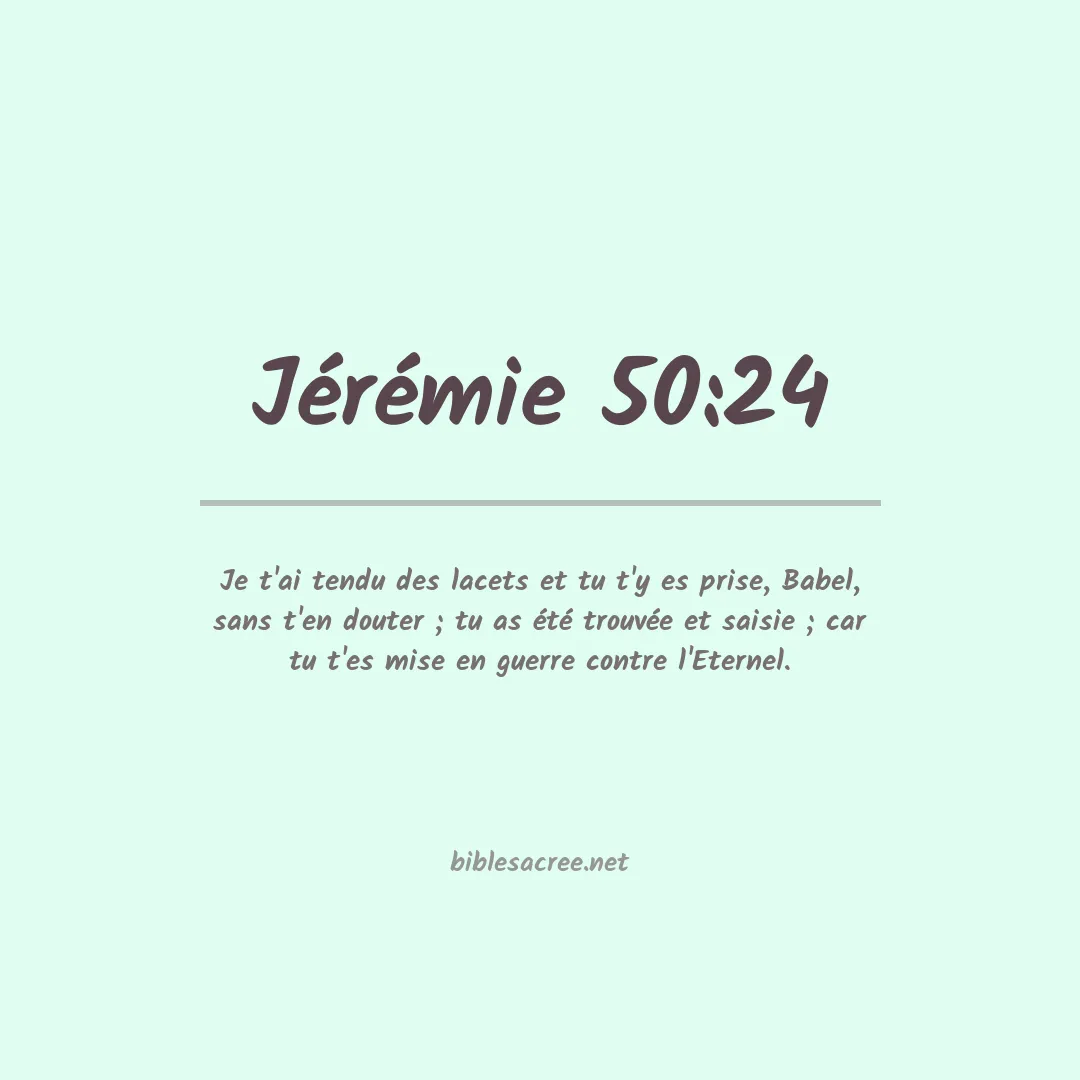 Jérémie - 50:24