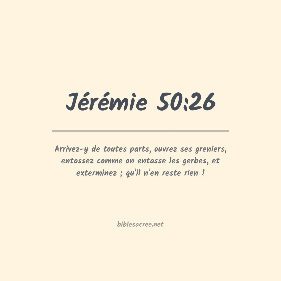 Jérémie - 50:26