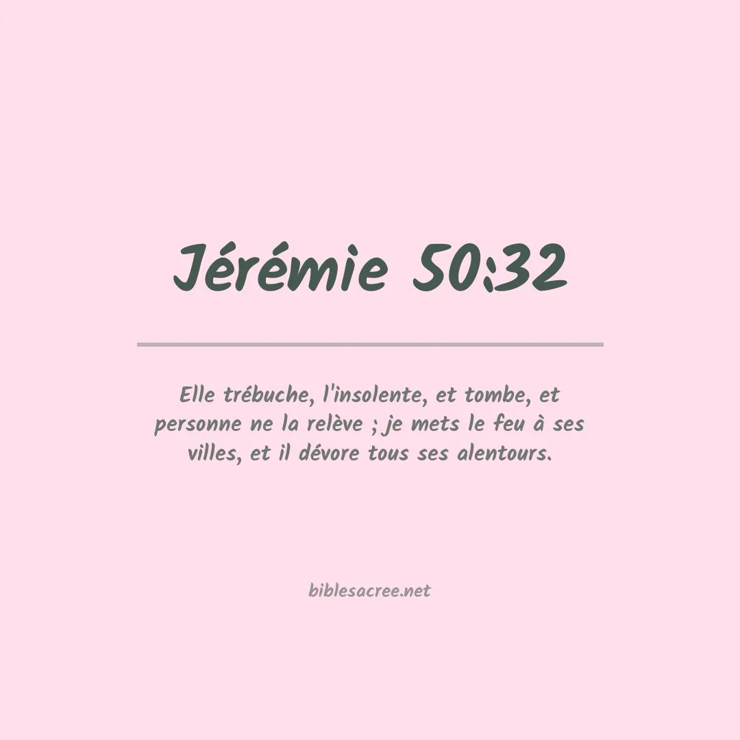 Jérémie - 50:32