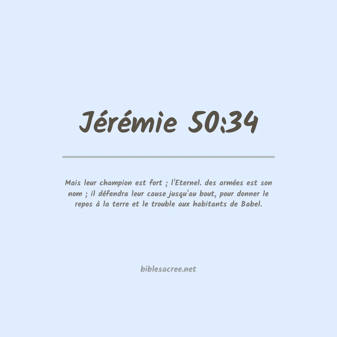 Jérémie - 50:34