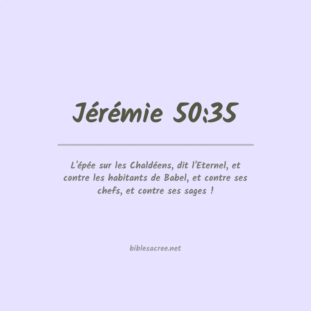 Jérémie - 50:35
