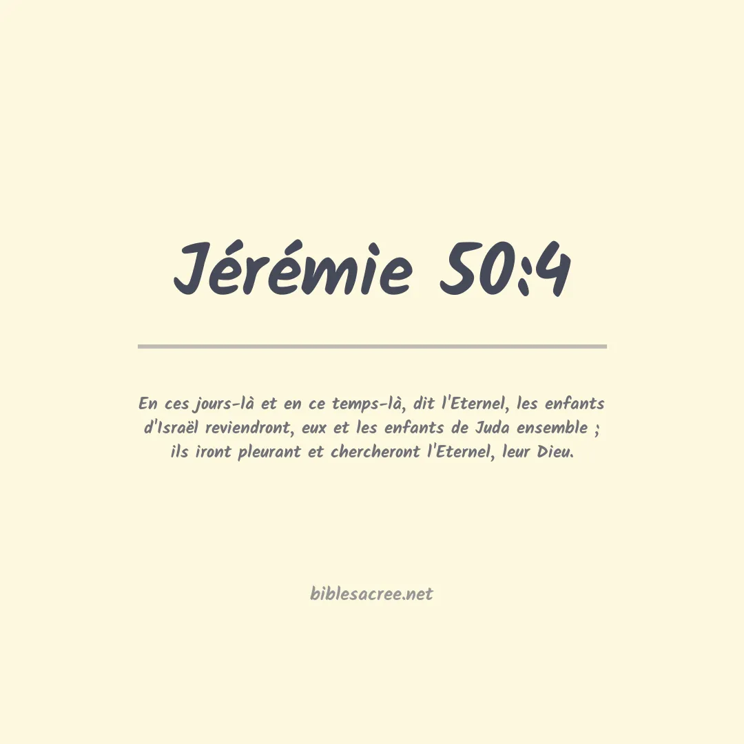 Jérémie - 50:4