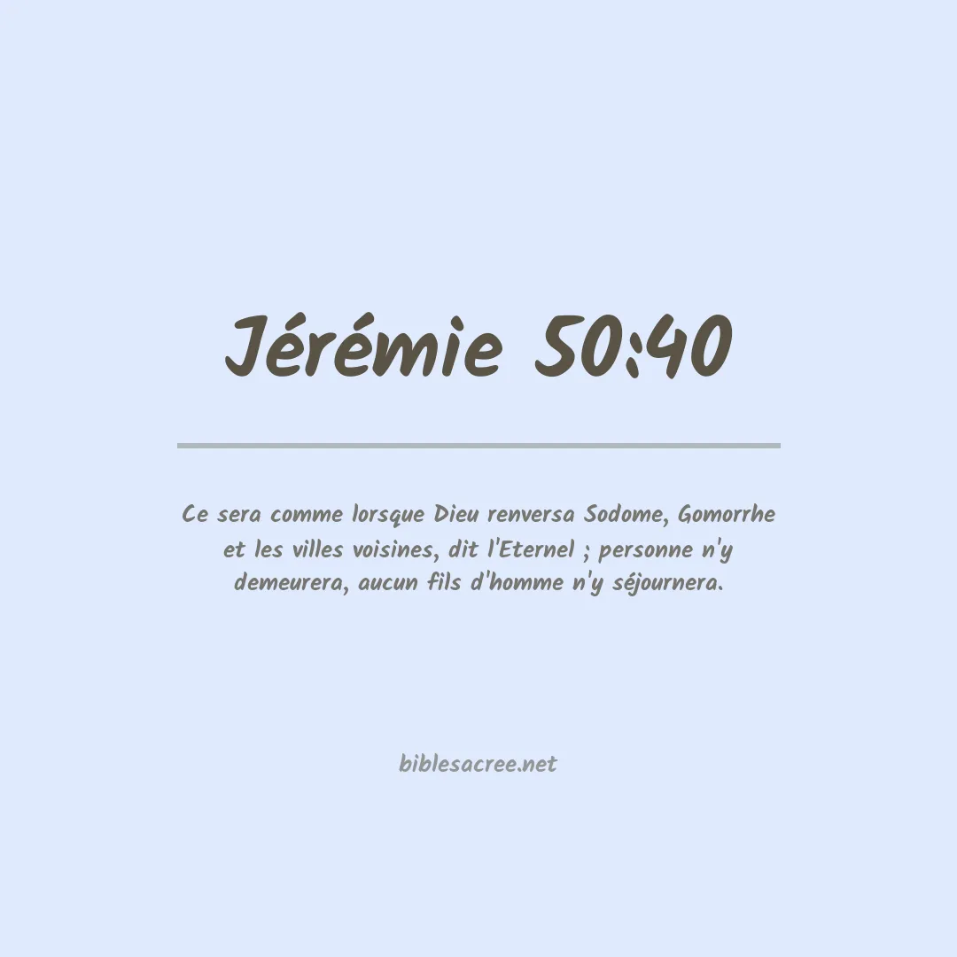 Jérémie - 50:40