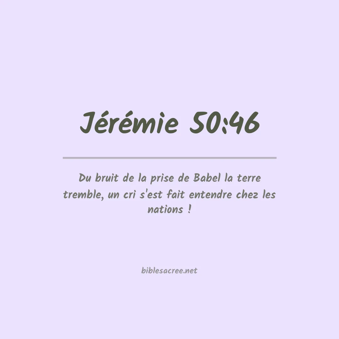 Jérémie - 50:46
