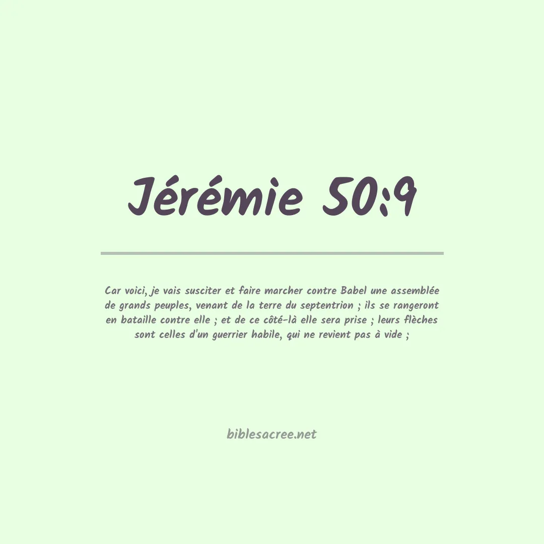 Jérémie - 50:9