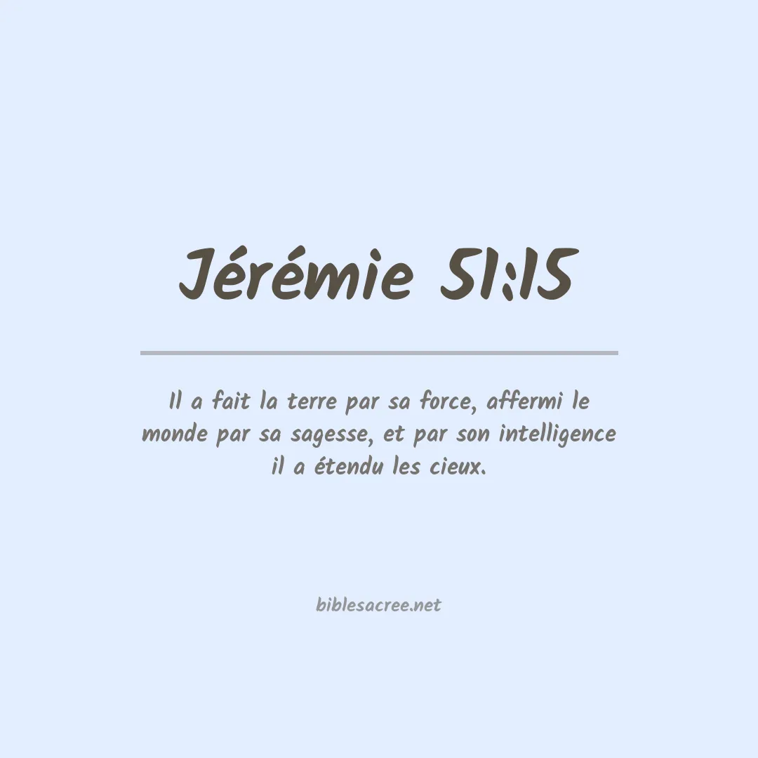 Jérémie - 51:15