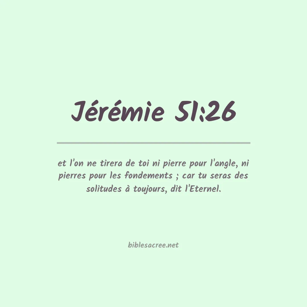 Jérémie - 51:26