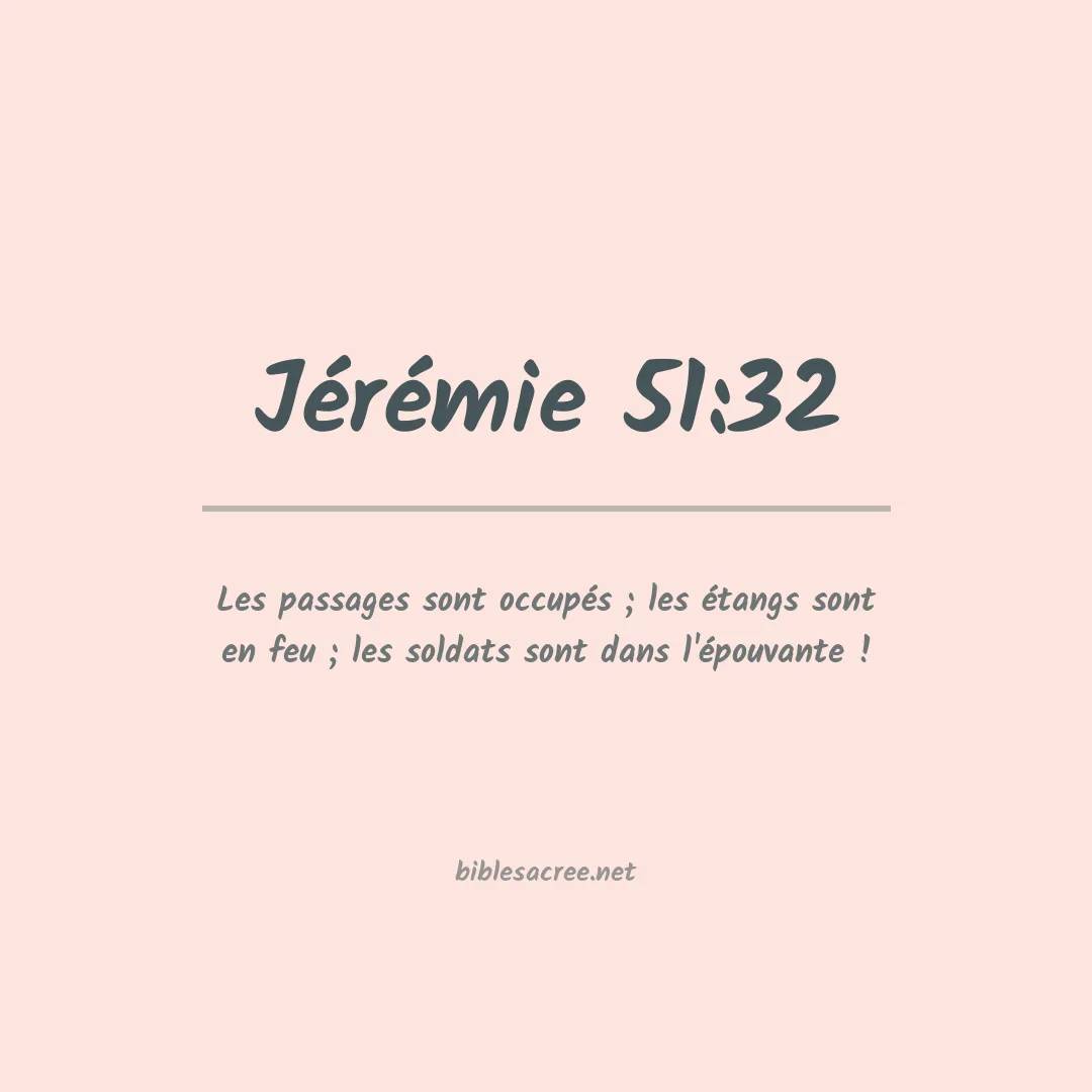 Jérémie - 51:32