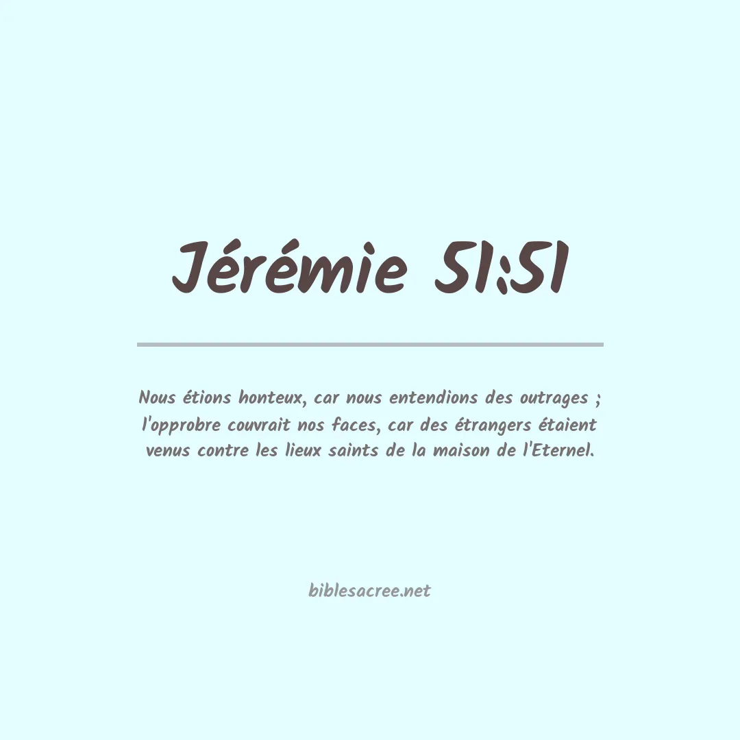 Jérémie - 51:51