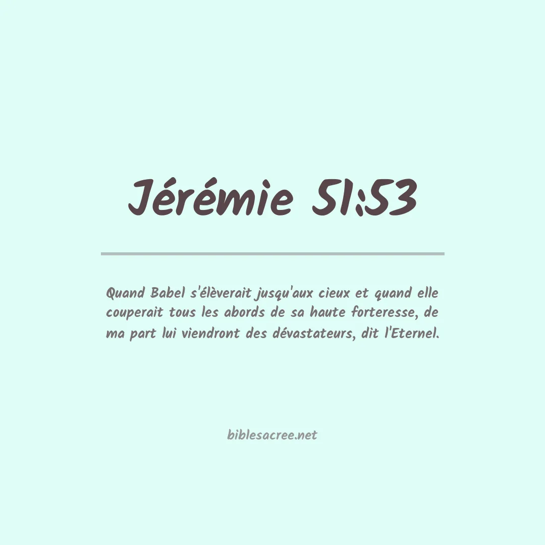 Jérémie - 51:53