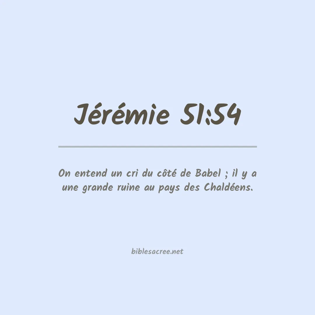 Jérémie - 51:54