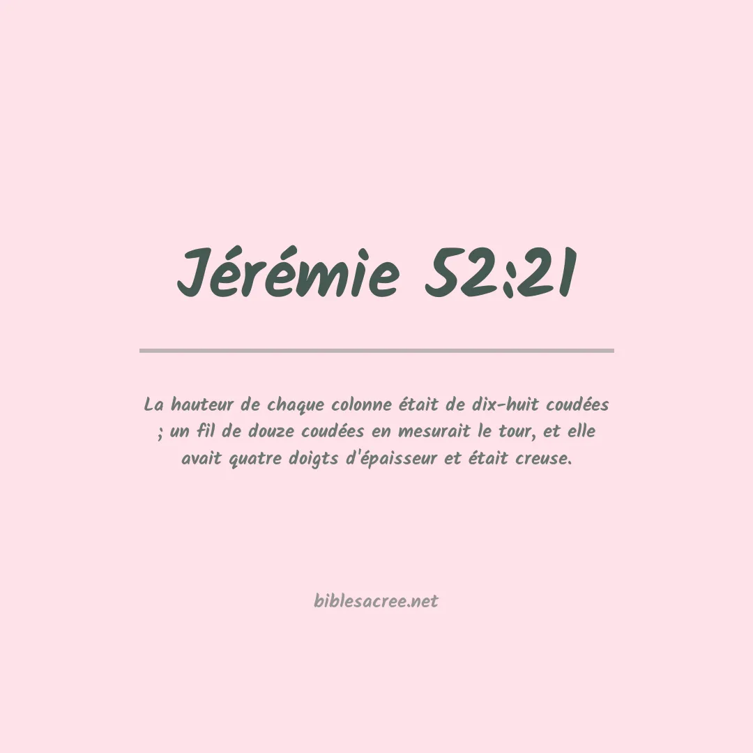 Jérémie - 52:21