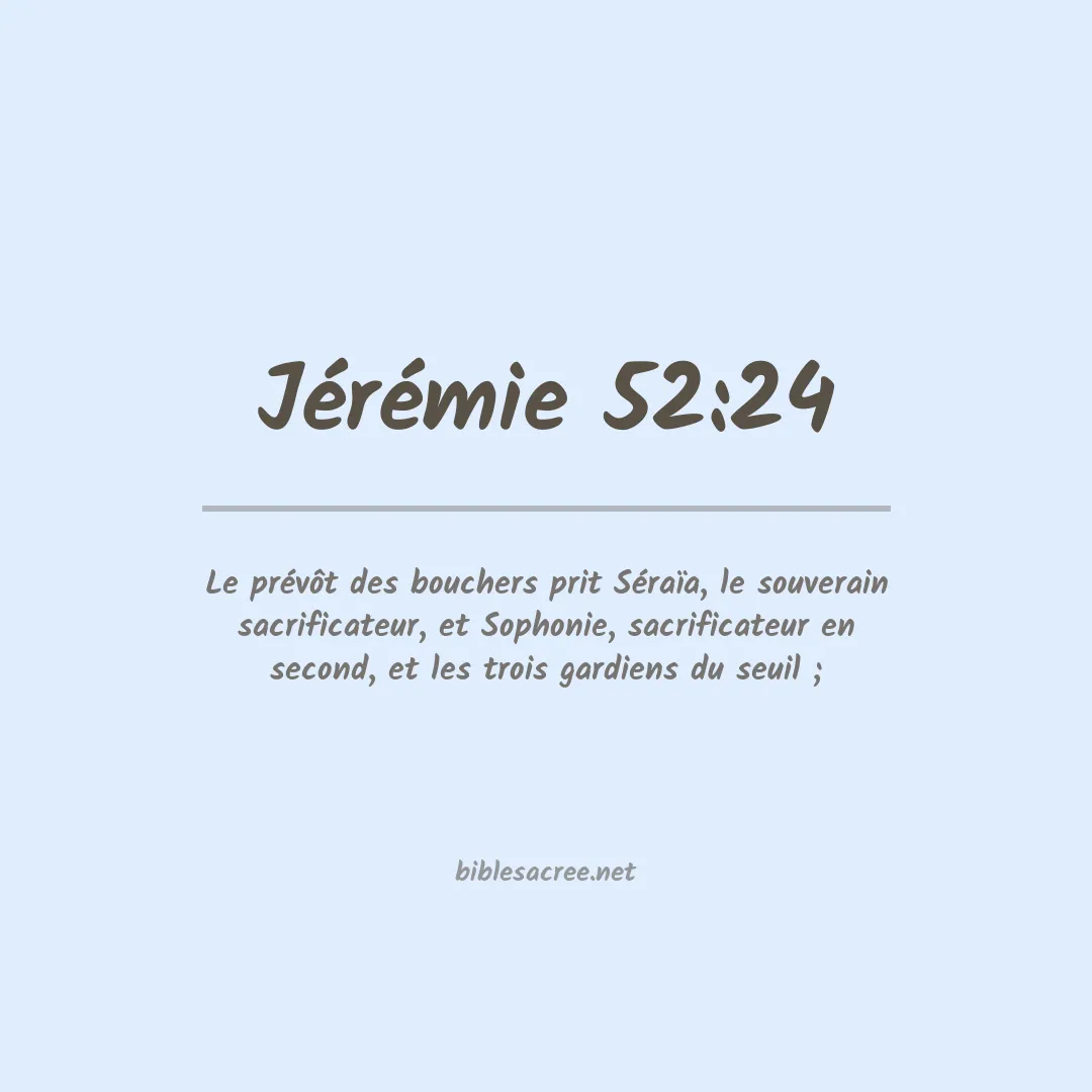 Jérémie - 52:24