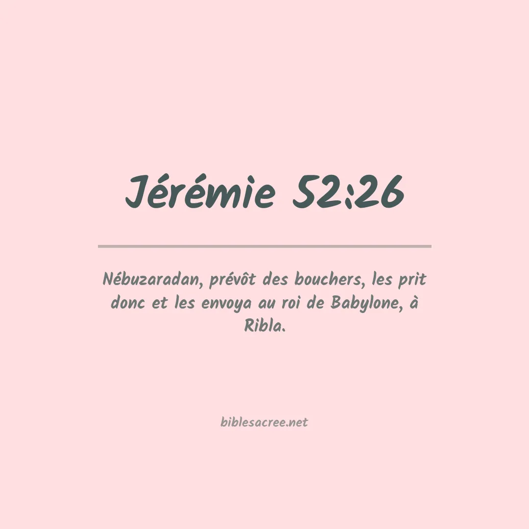 Jérémie - 52:26