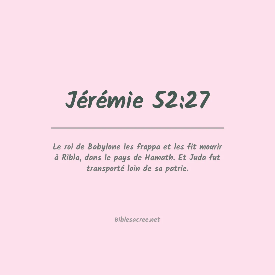 Jérémie - 52:27