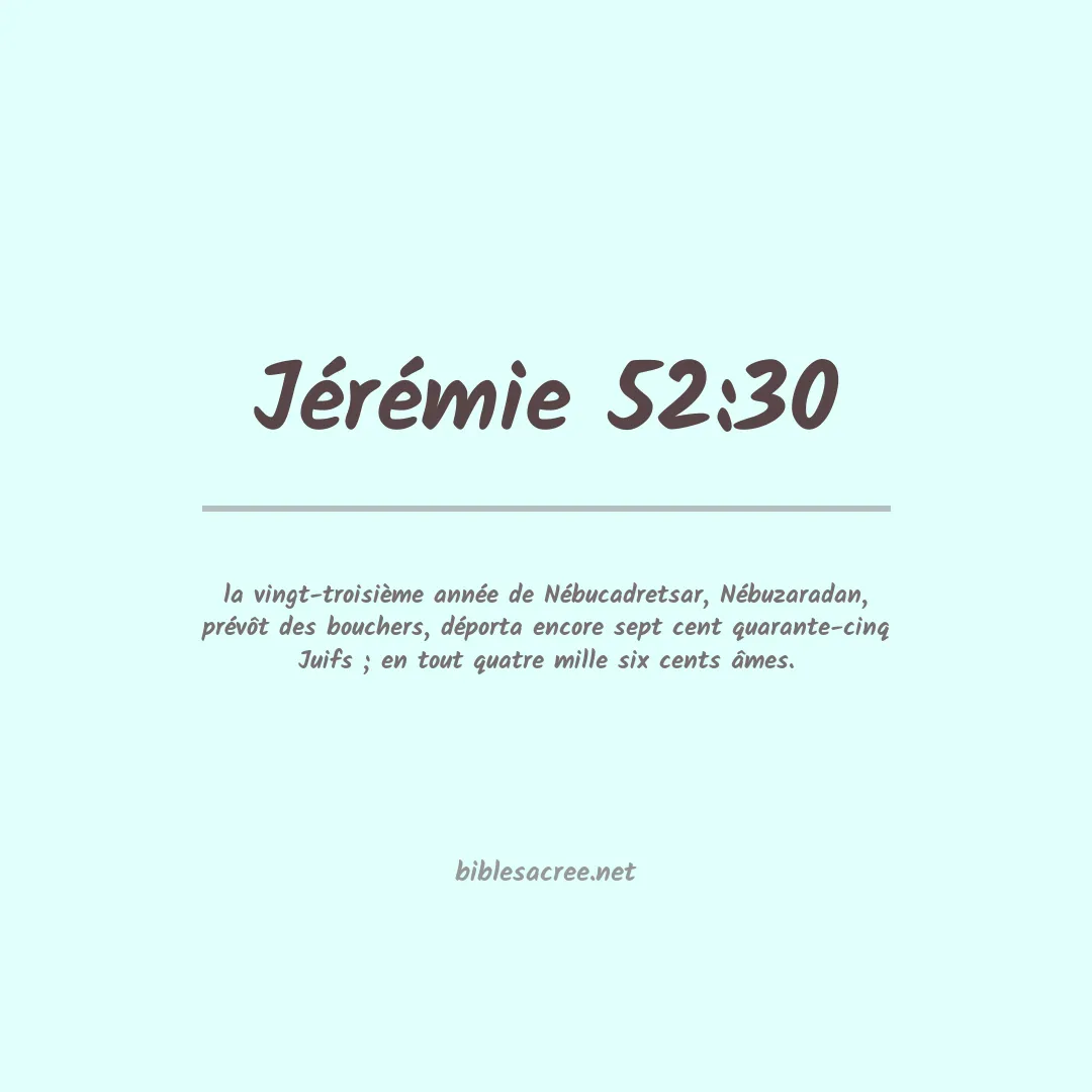 Jérémie - 52:30