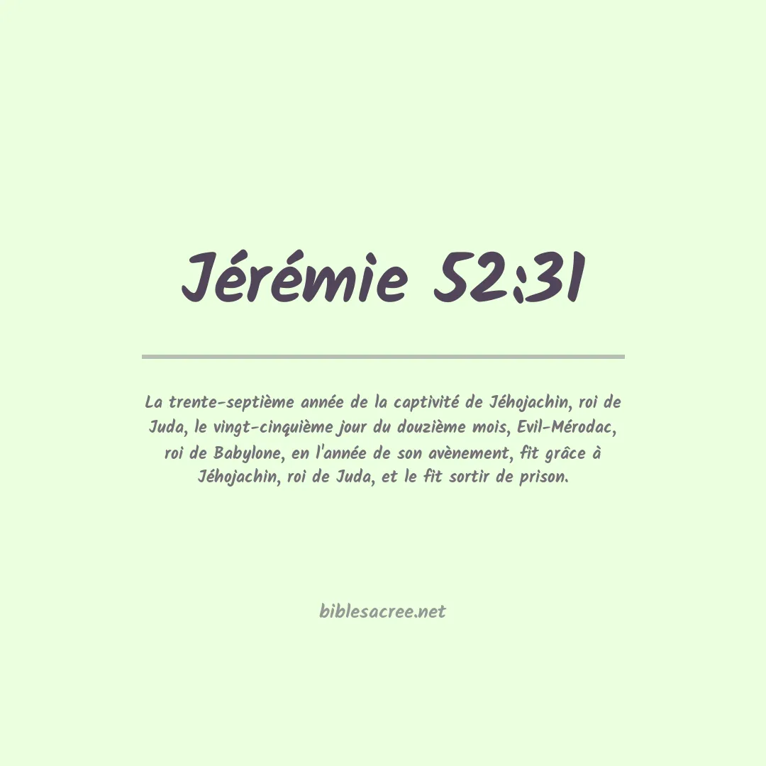 Jérémie - 52:31