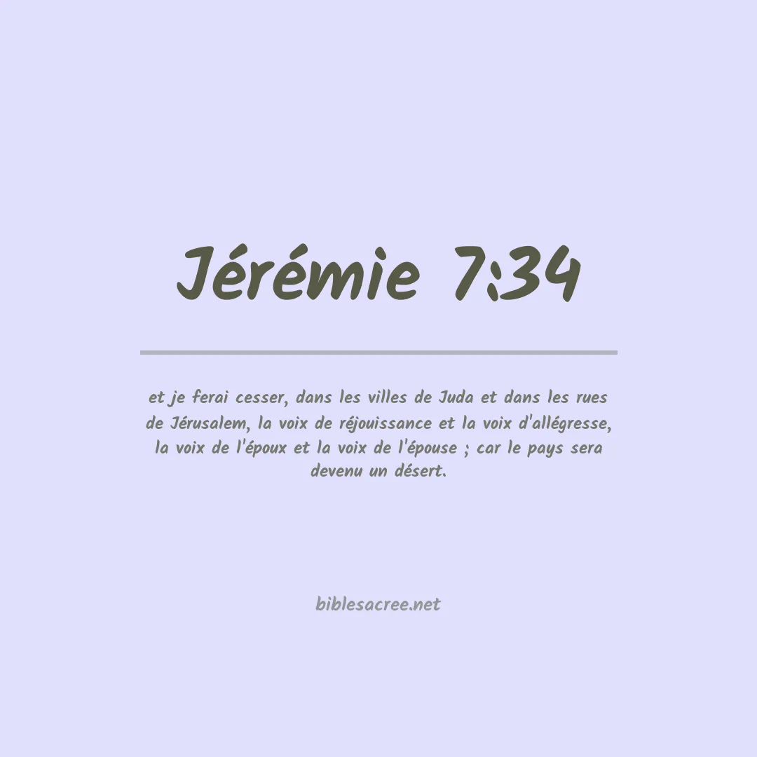 Jérémie - 7:34