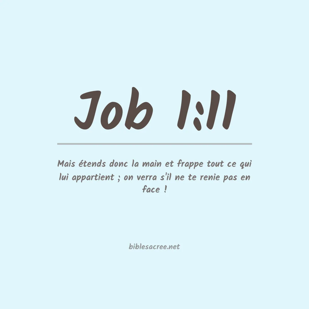 Job - 1:11