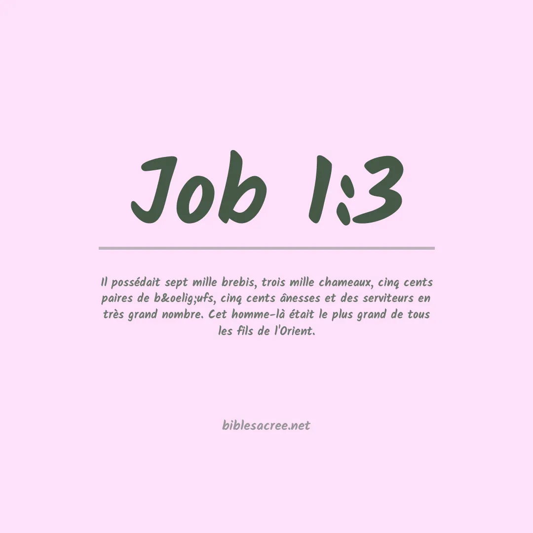 Job - 1:3