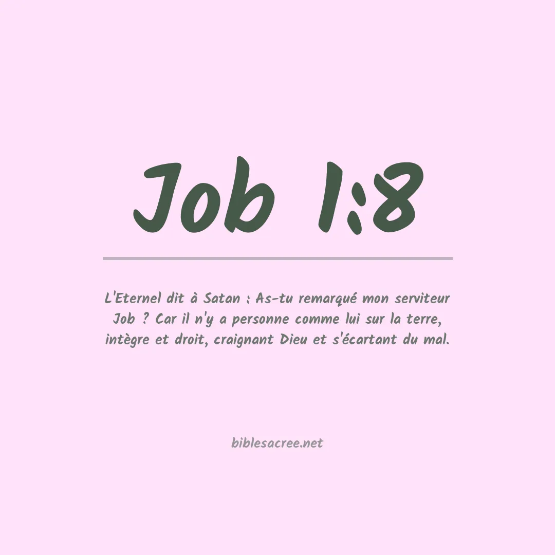 Job - 1:8