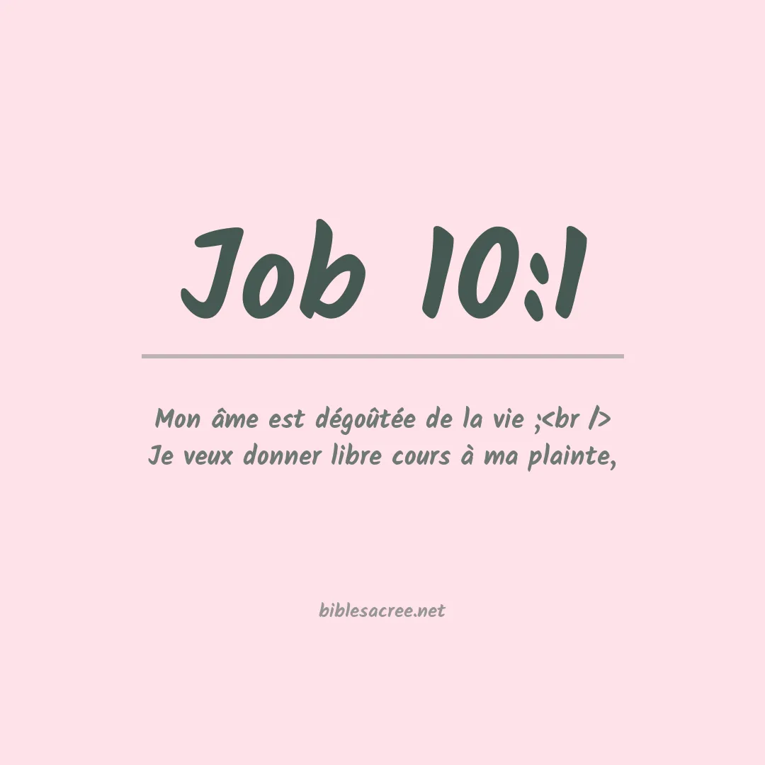 Job - 10:1