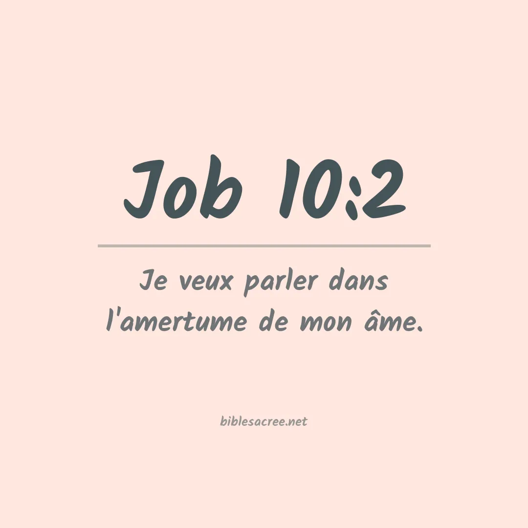 Job - 10:2