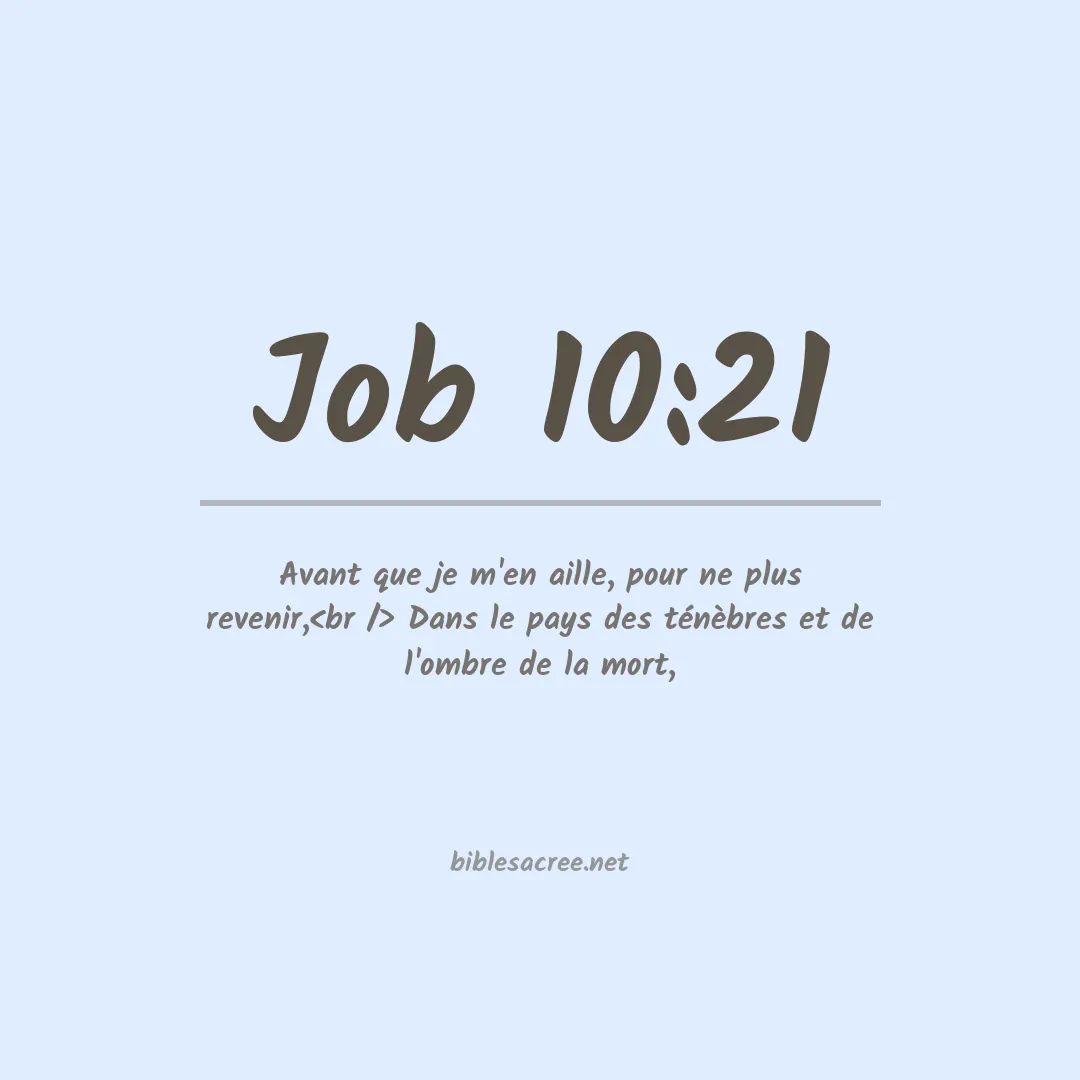 Job - 10:21