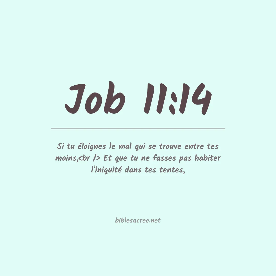 Job - 11:14