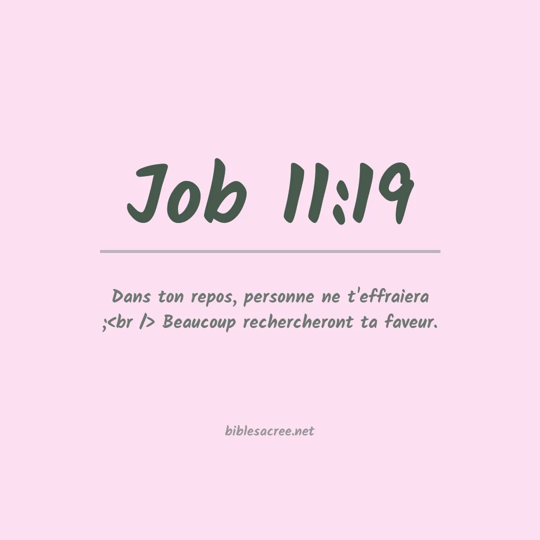 Job - 11:19