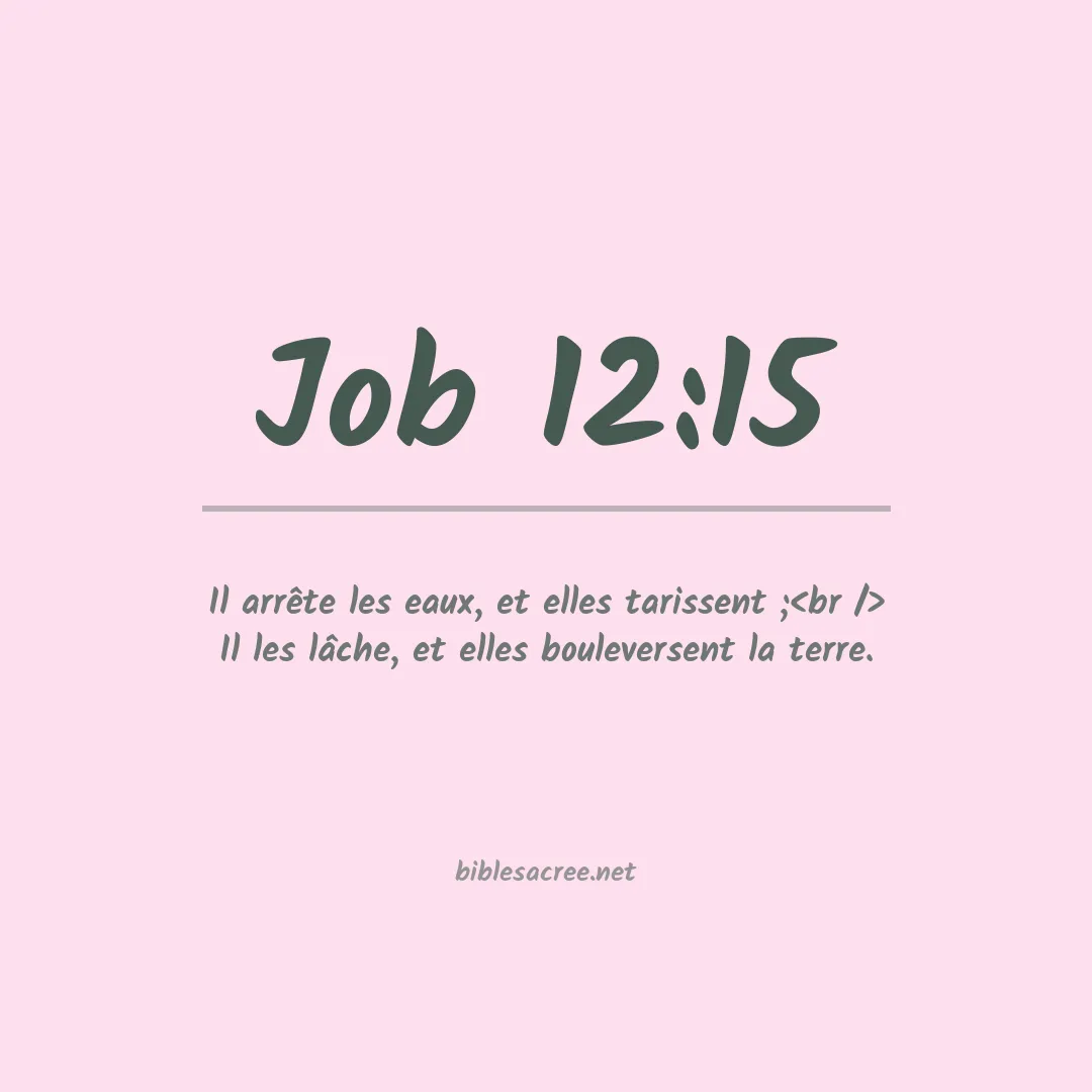 Job - 12:15
