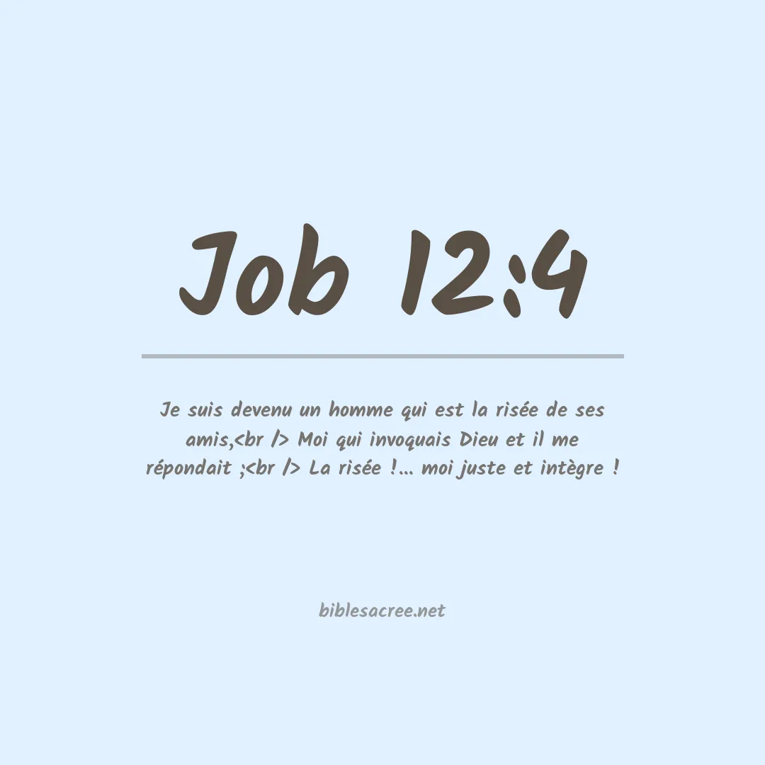 Job - 12:4