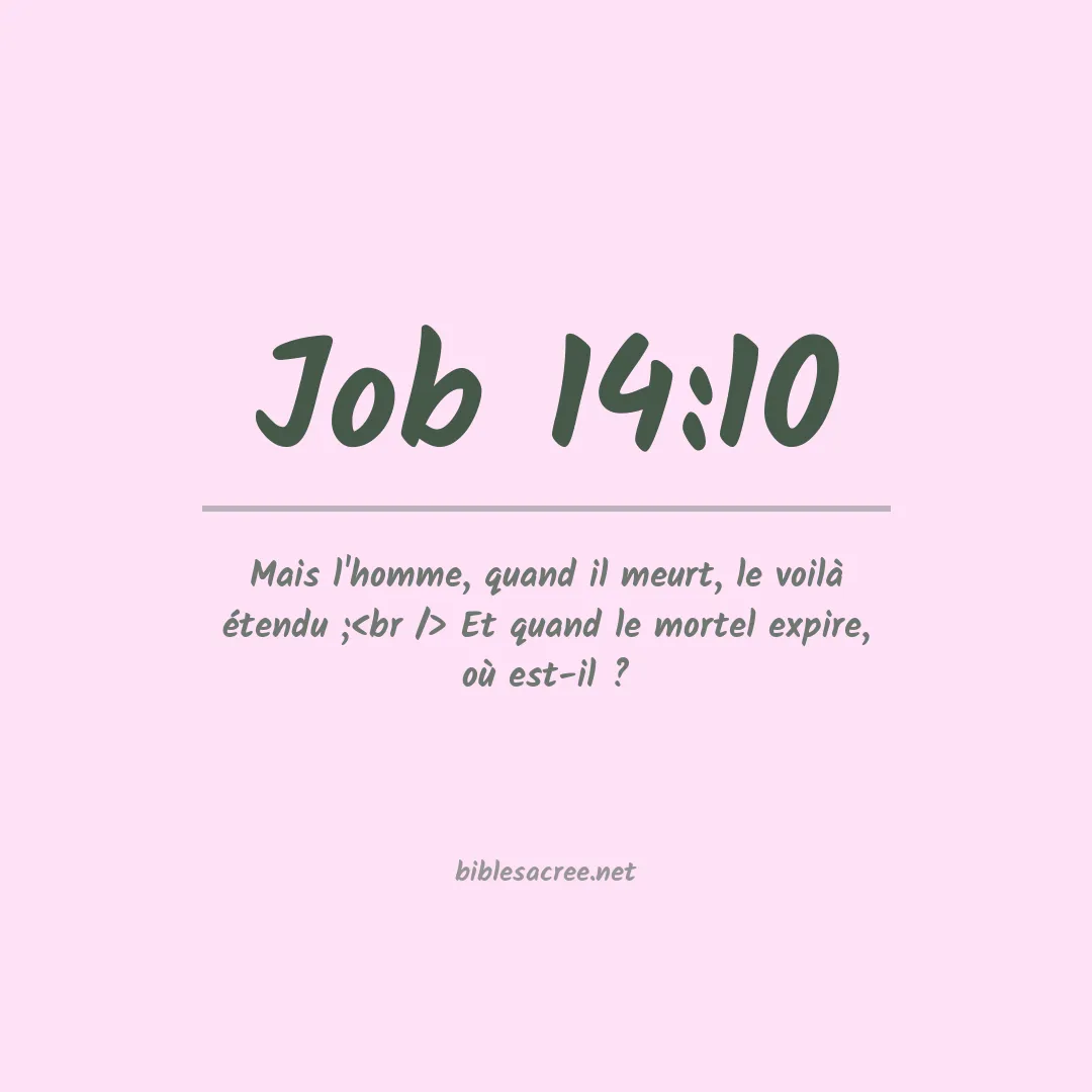 Job - 14:10