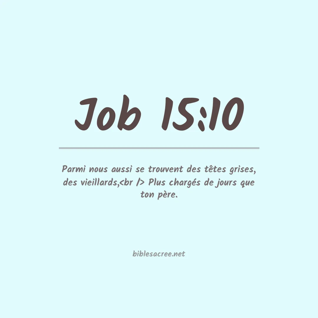 Job - 15:10