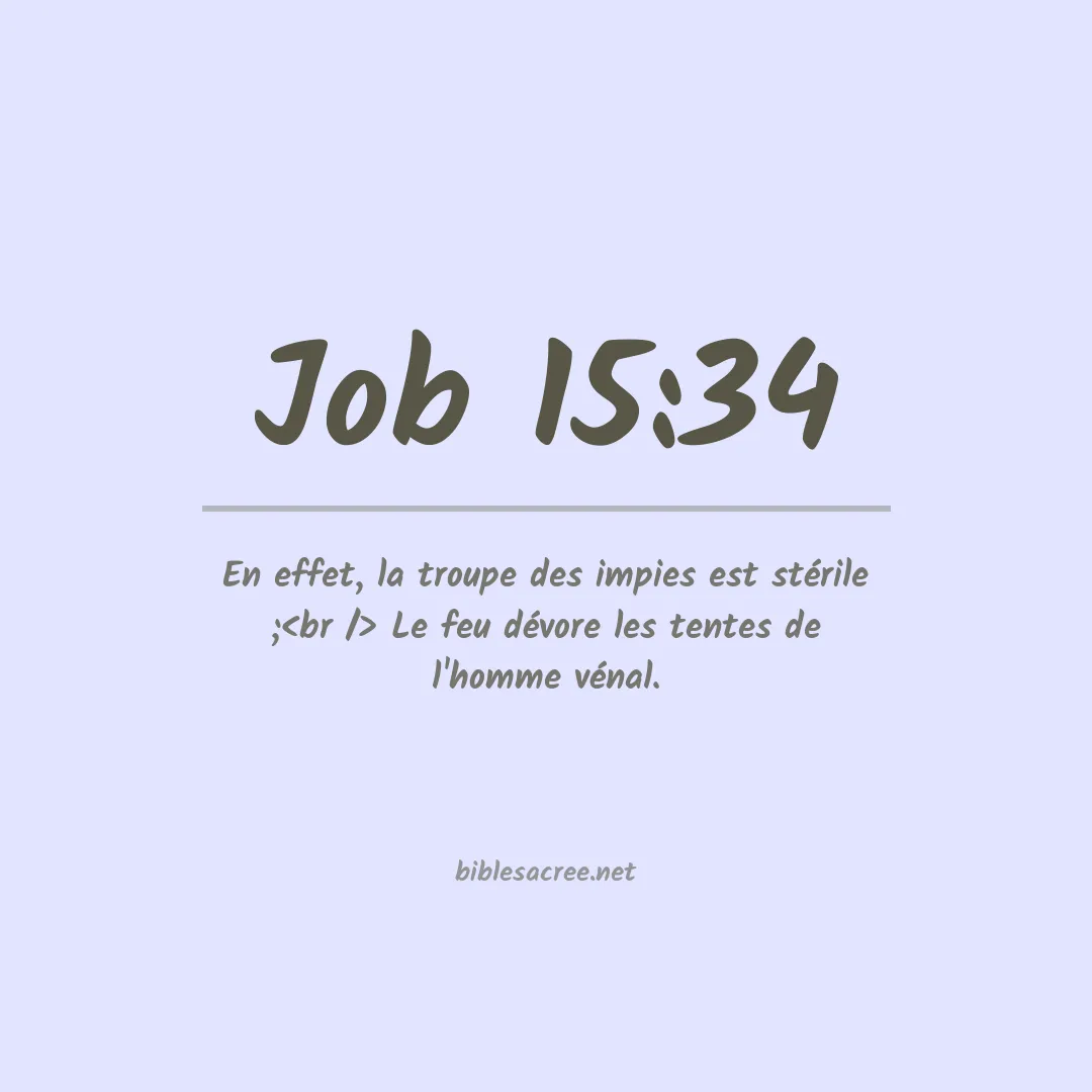 Job - 15:34
