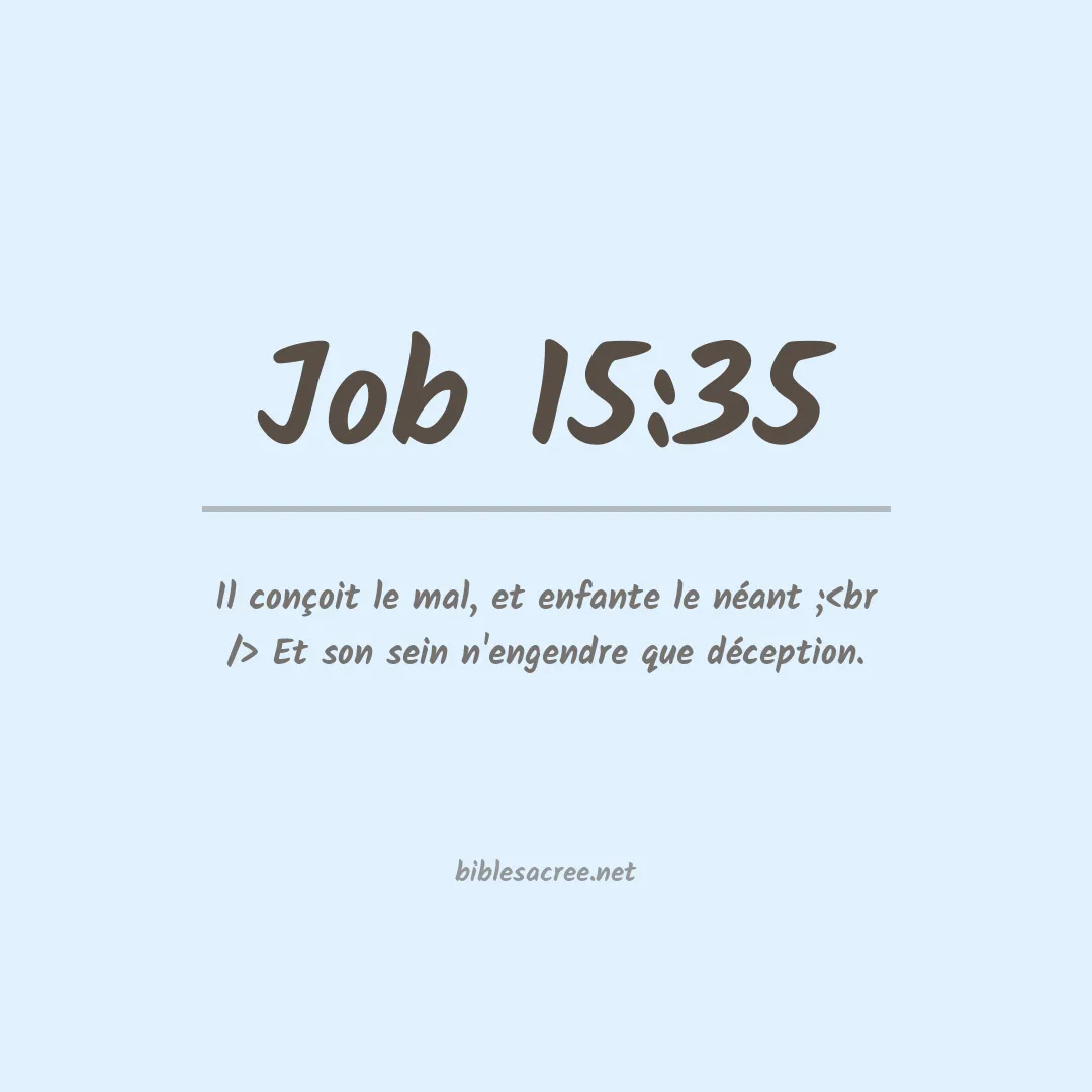Job - 15:35
