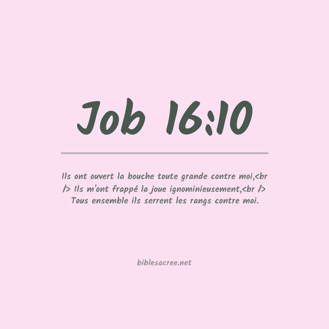 Job - 16:10