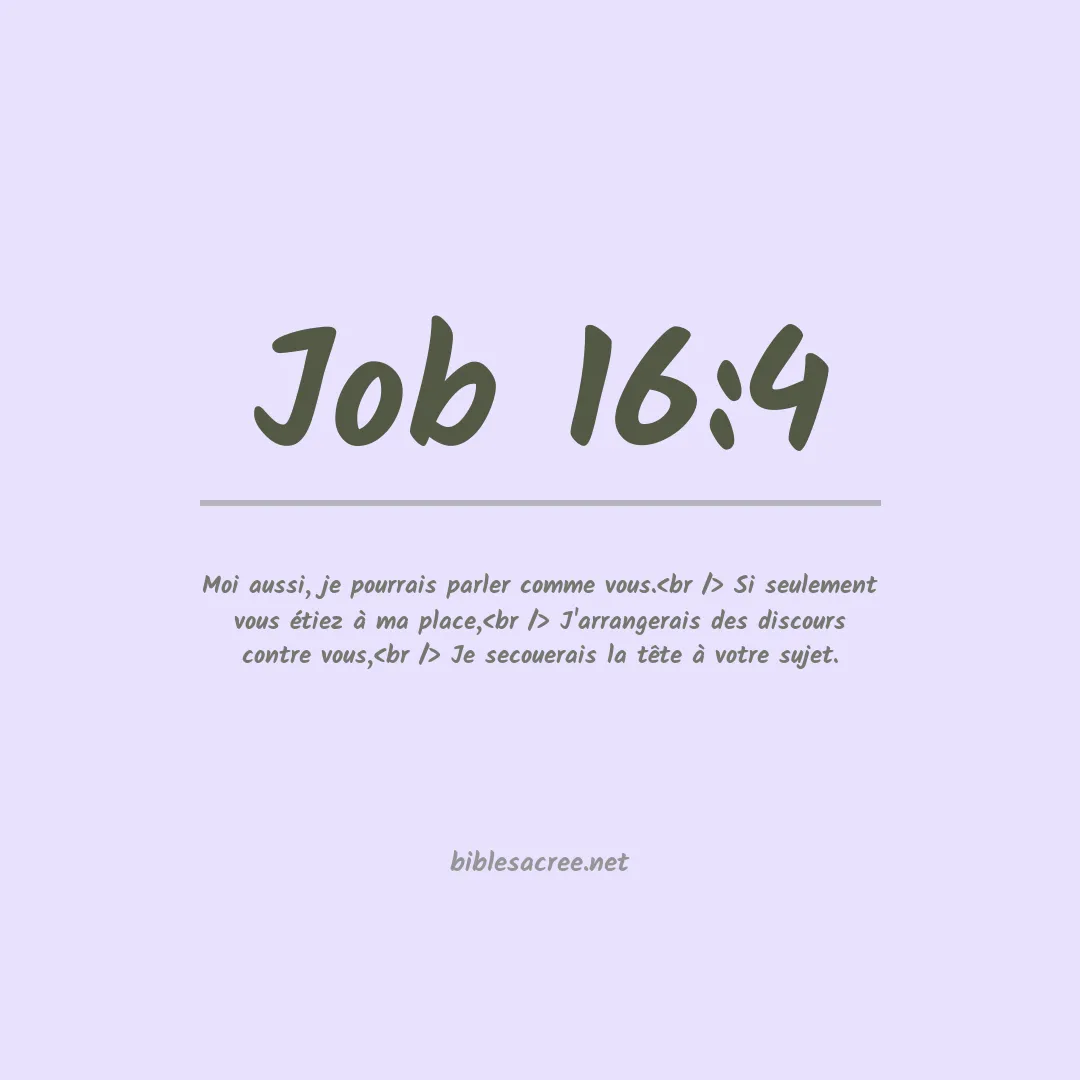 Job - 16:4