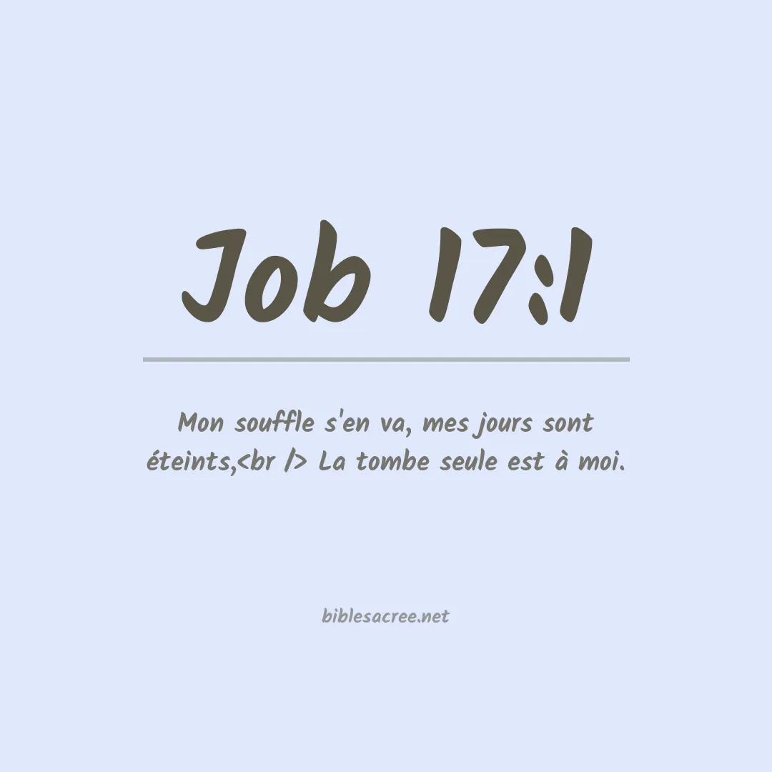 Job - 17:1