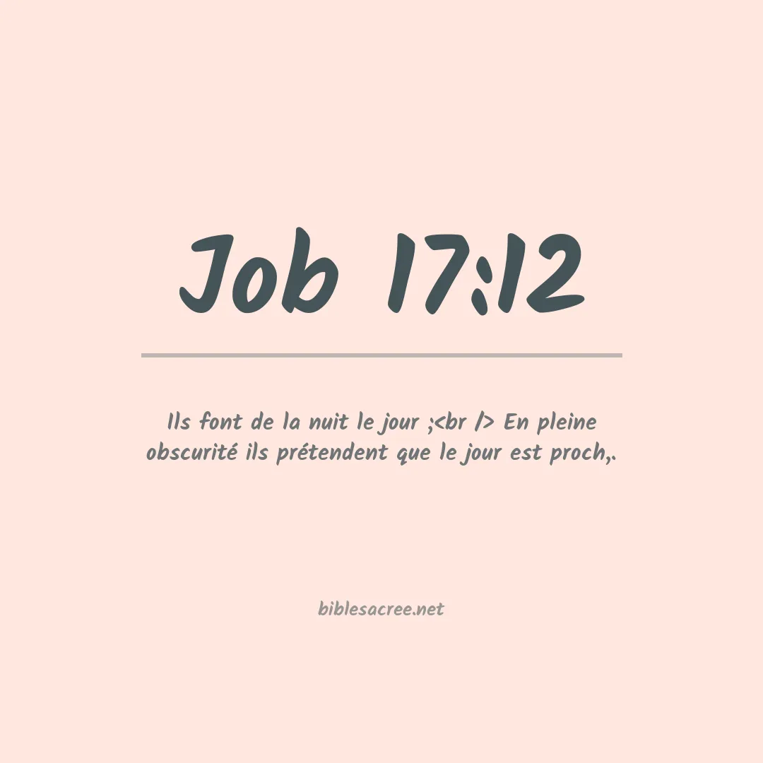 Job - 17:12