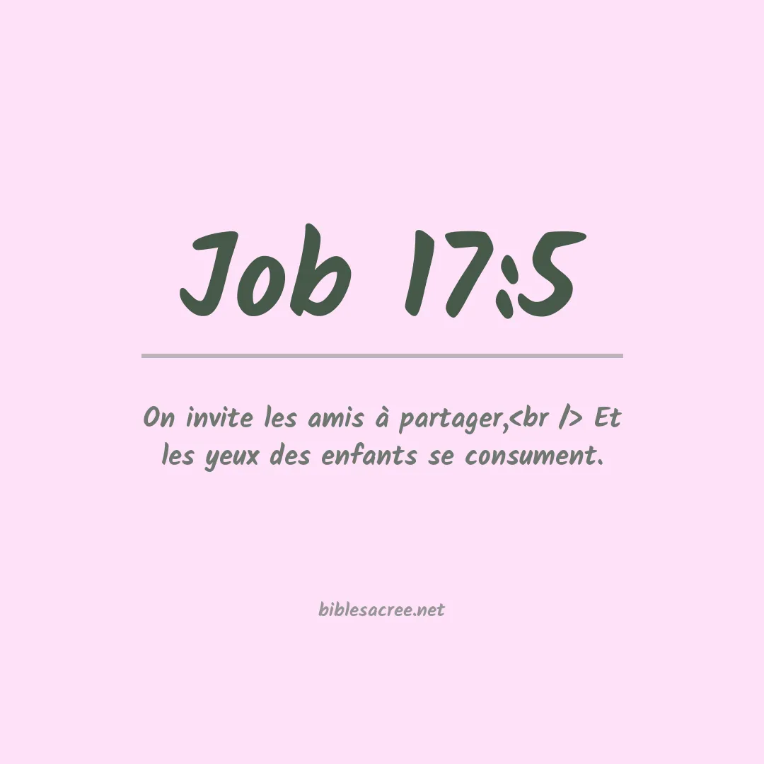 Job - 17:5