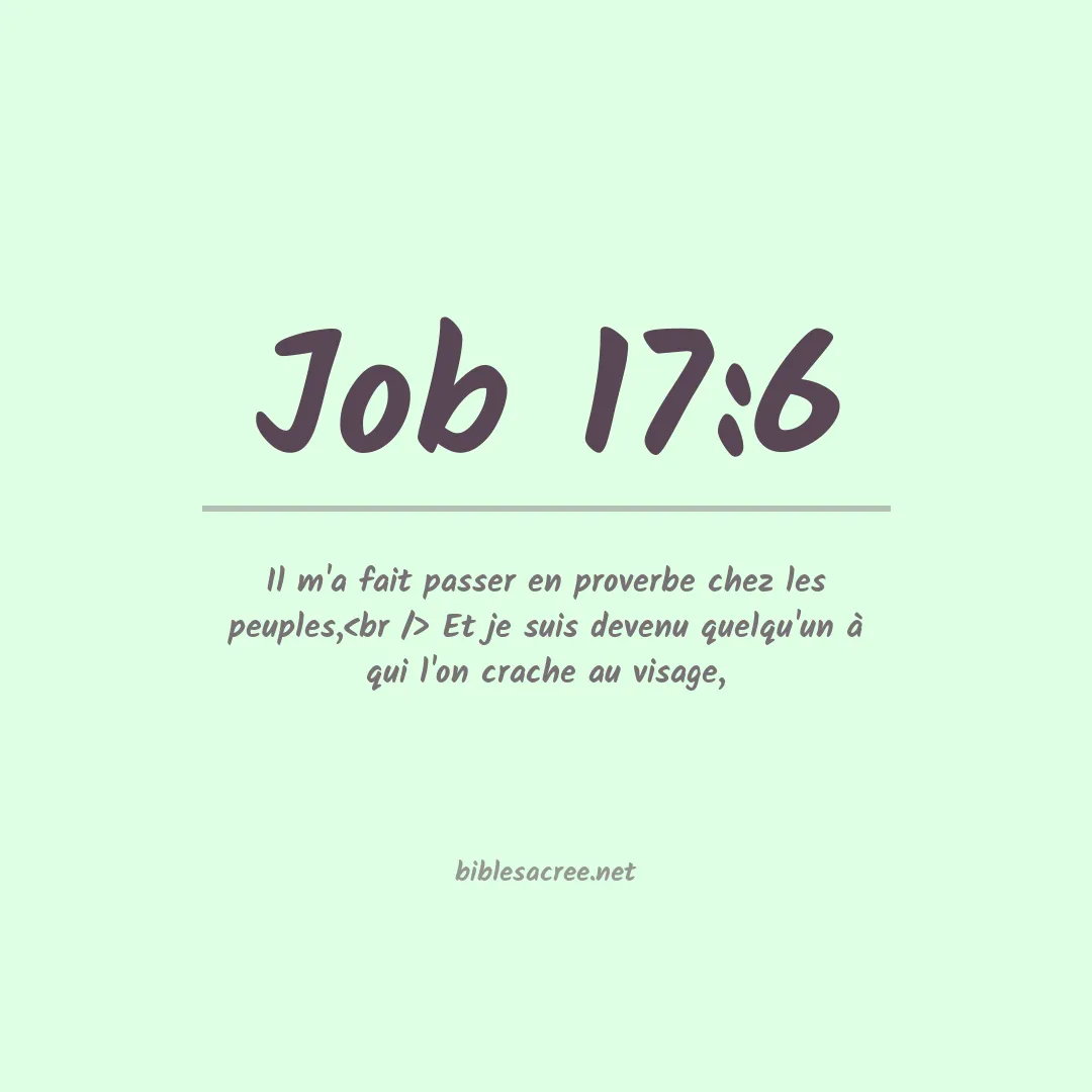 Job - 17:6