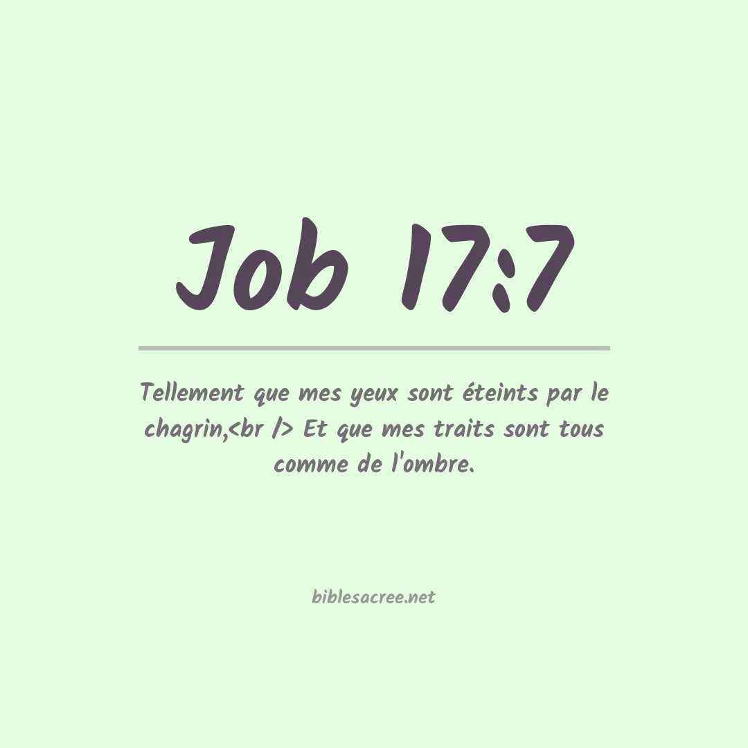 Job - 17:7