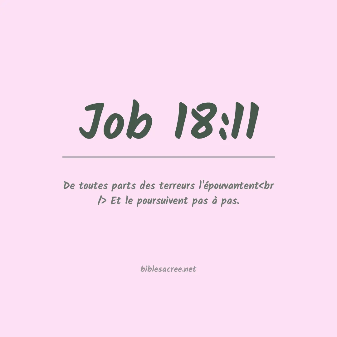 Job - 18:11