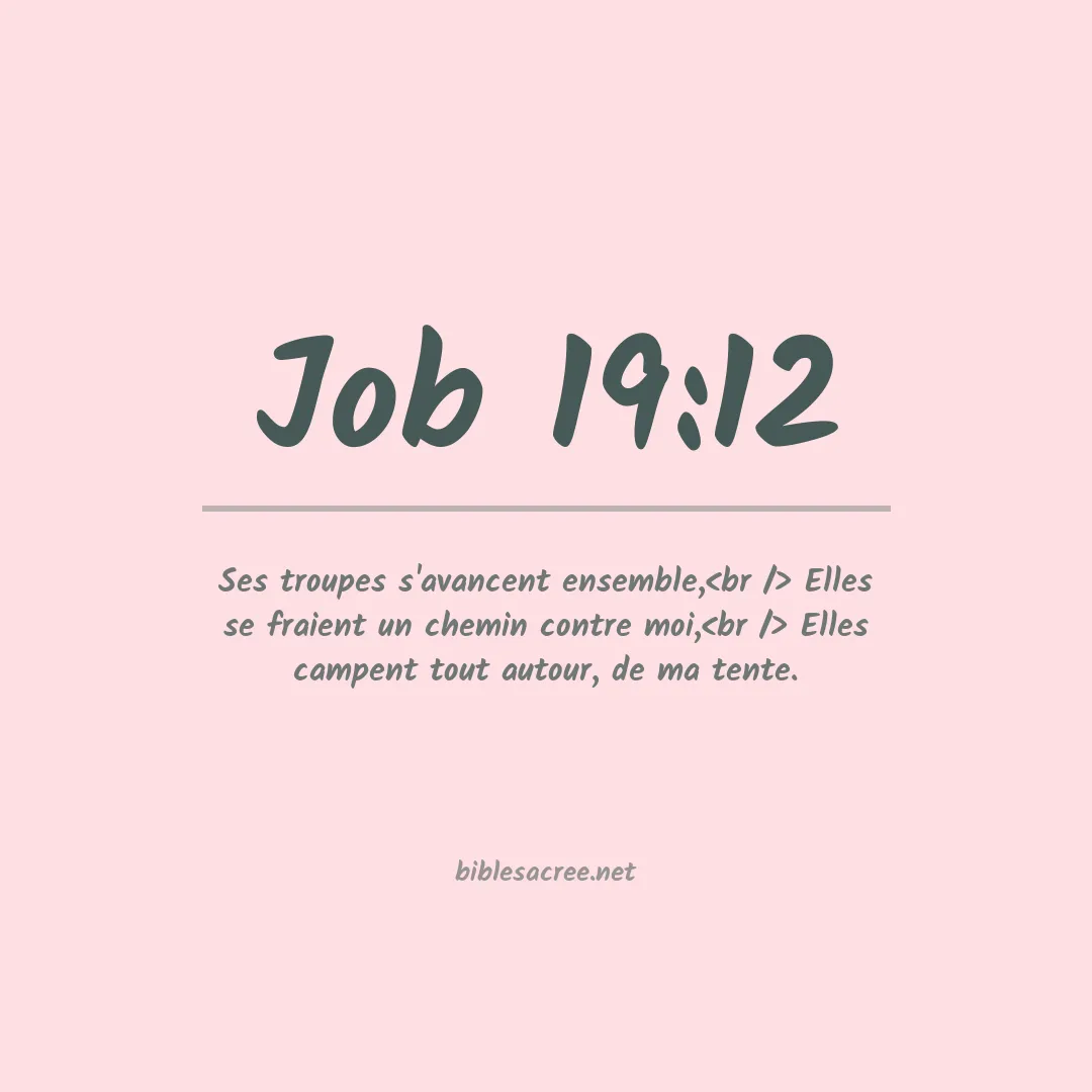 Job - 19:12