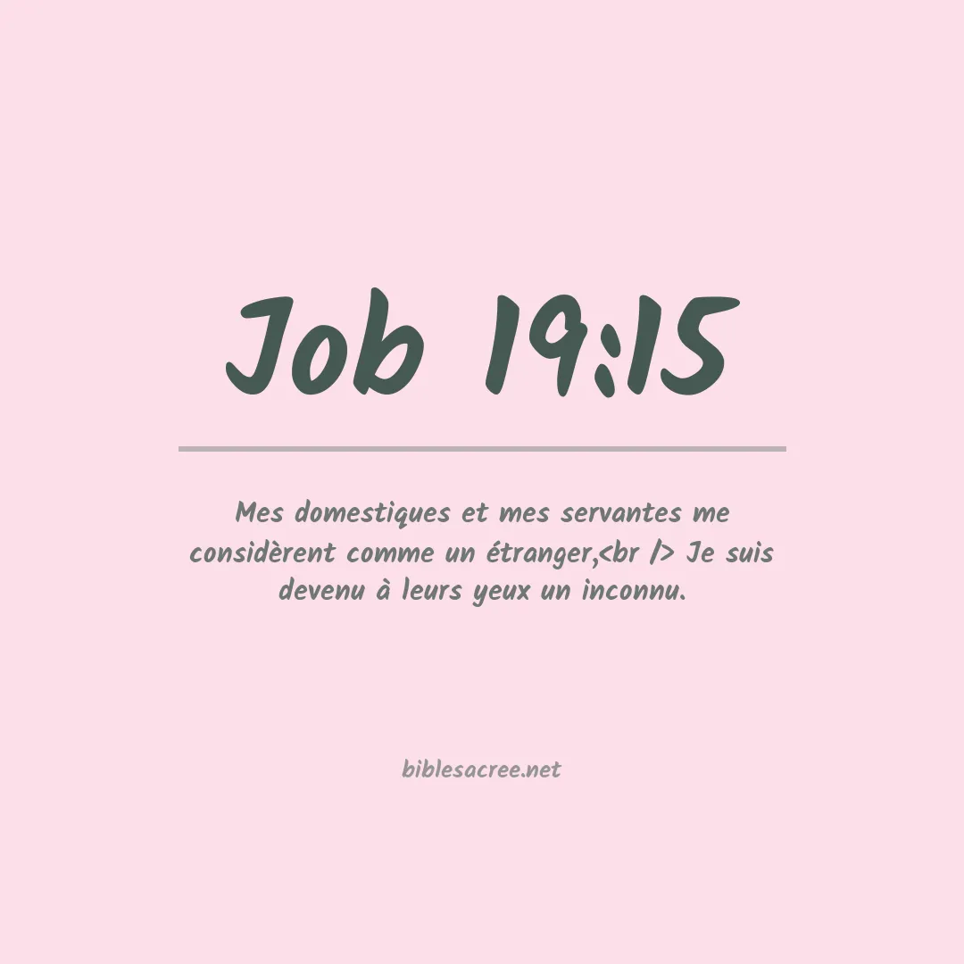 Job - 19:15